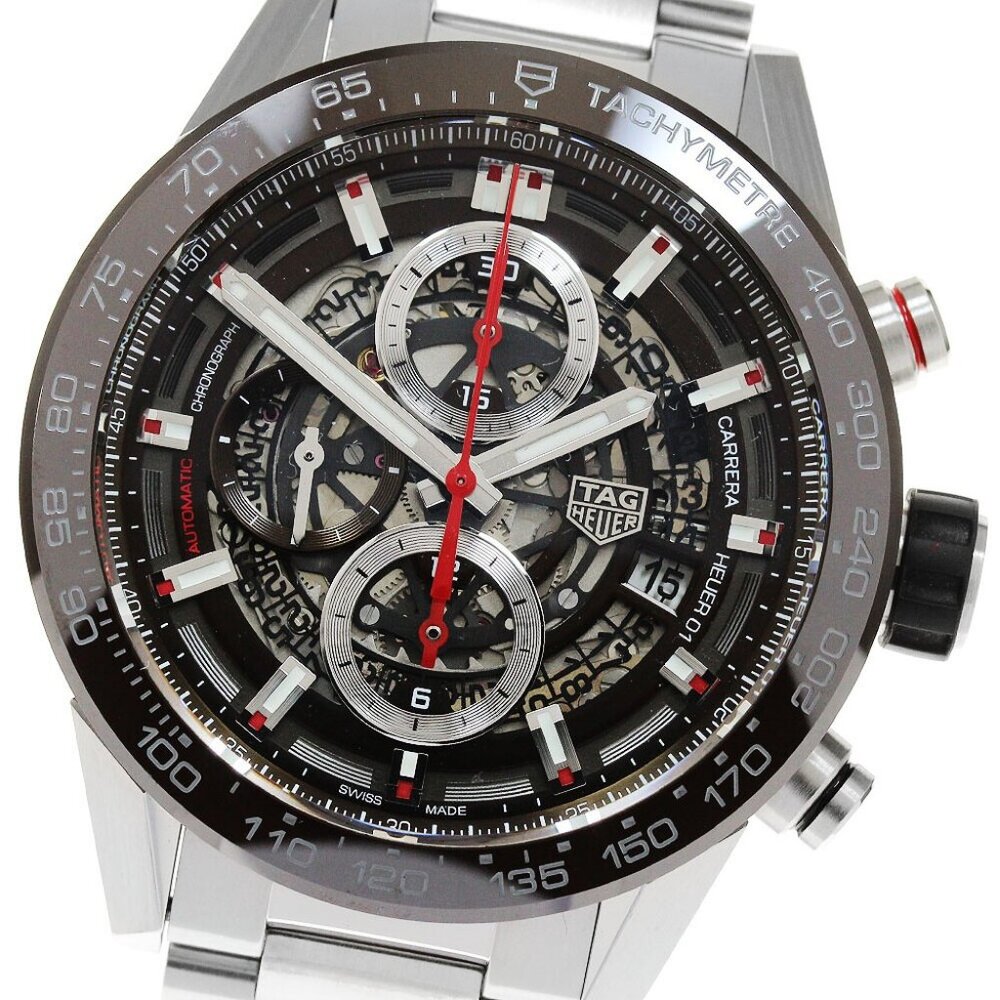 TAG HEUER Carrera CAR201U-0 Cal. Heuer 01 Chronograph AT Men's Watch_849327 - Picture 2 of 7